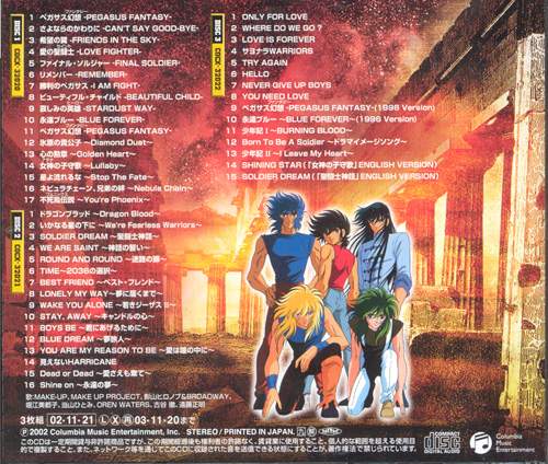 SAINT SEIYA (Music Collection Vol1)